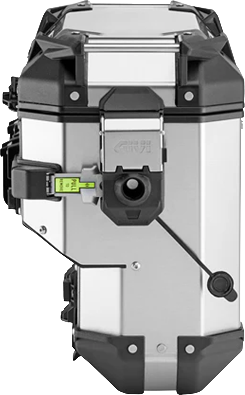 GIVI Outback Evo Side Case - Right - 33 Liter - Silver OBKEVS33AR