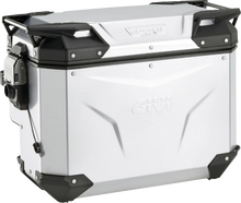 GIVI Outback Evo Side Case - Right - 40 Liter - Silver Anodized OBKEVS40AAR