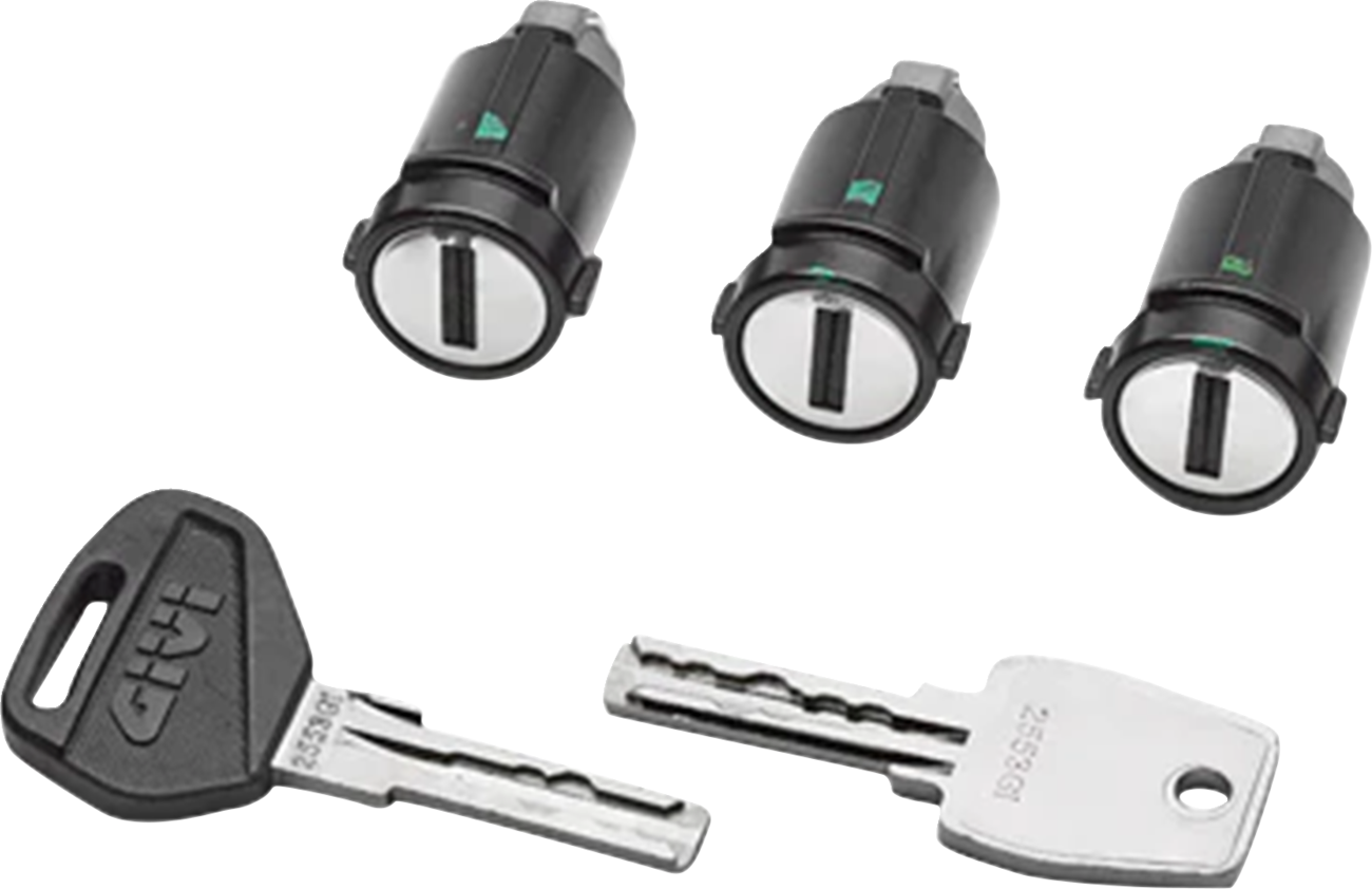 GIVI Smart Security Lock Set - 3 Cases SLR103