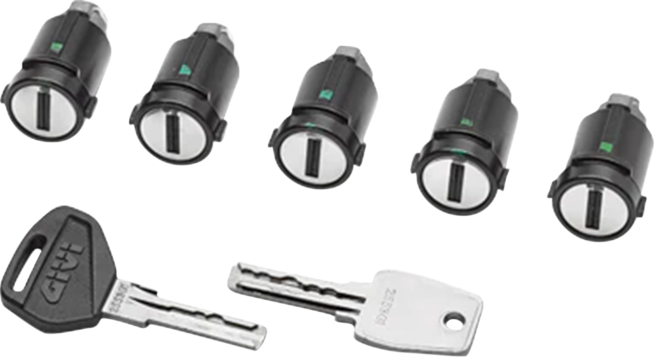 GIVI Smart Security Lock Set - 5 Cases SLR105