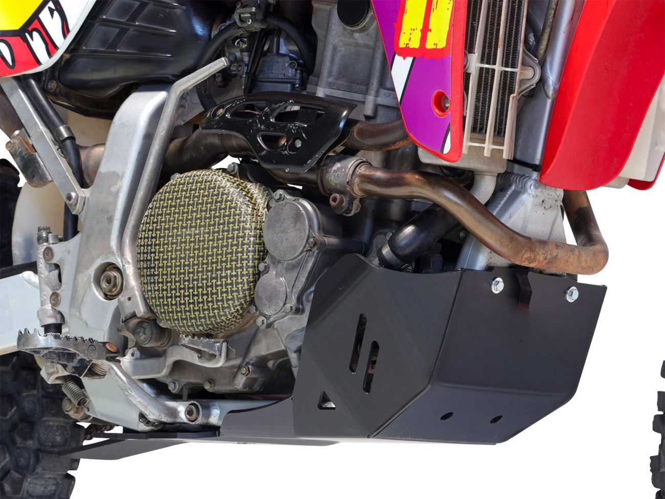 MOOSE OFFROAD Skid Plate - Black - Honda - XR '00-'08 PX1777
