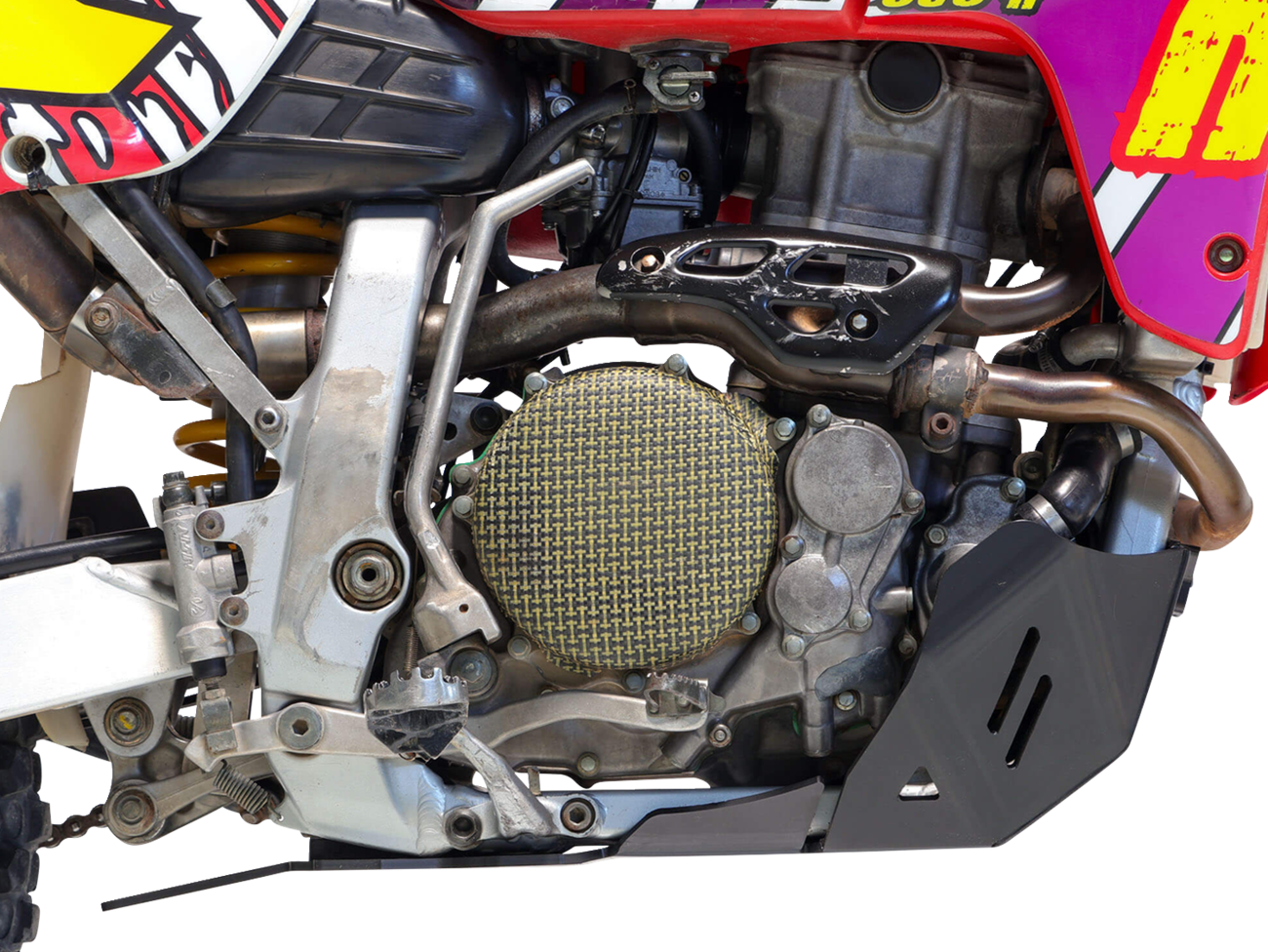 MOOSE OFFROAD Skid Plate - Black - Honda - XR '00-'08 PX1777