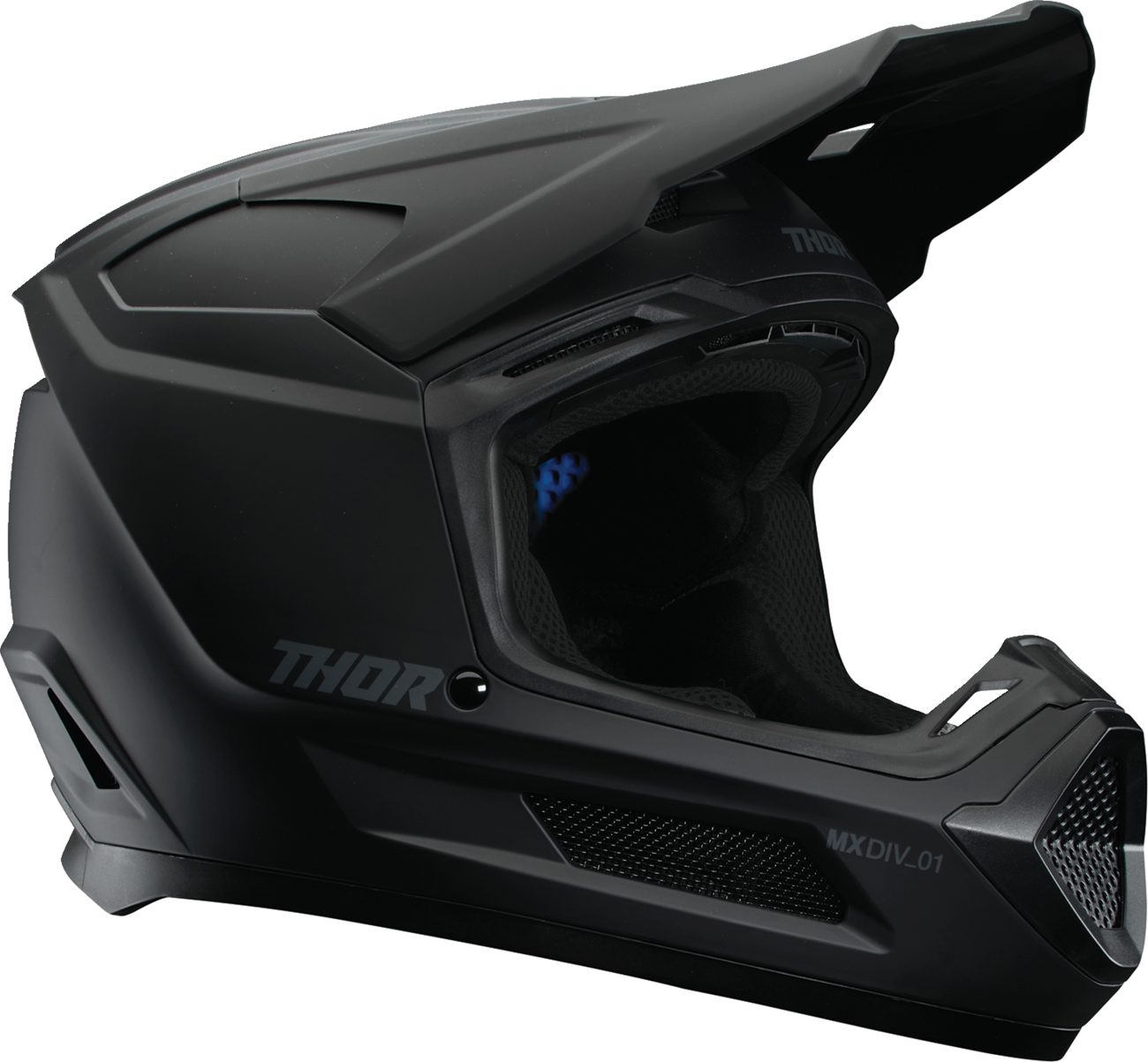 THOR Youth Fleet Helmet - Blackout - Matte Black - Large 0111-1752