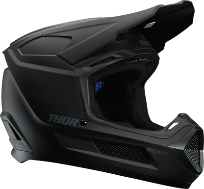 THOR Youth Fleet Helmet - Blackout - Matte Black - Large 0111-1752