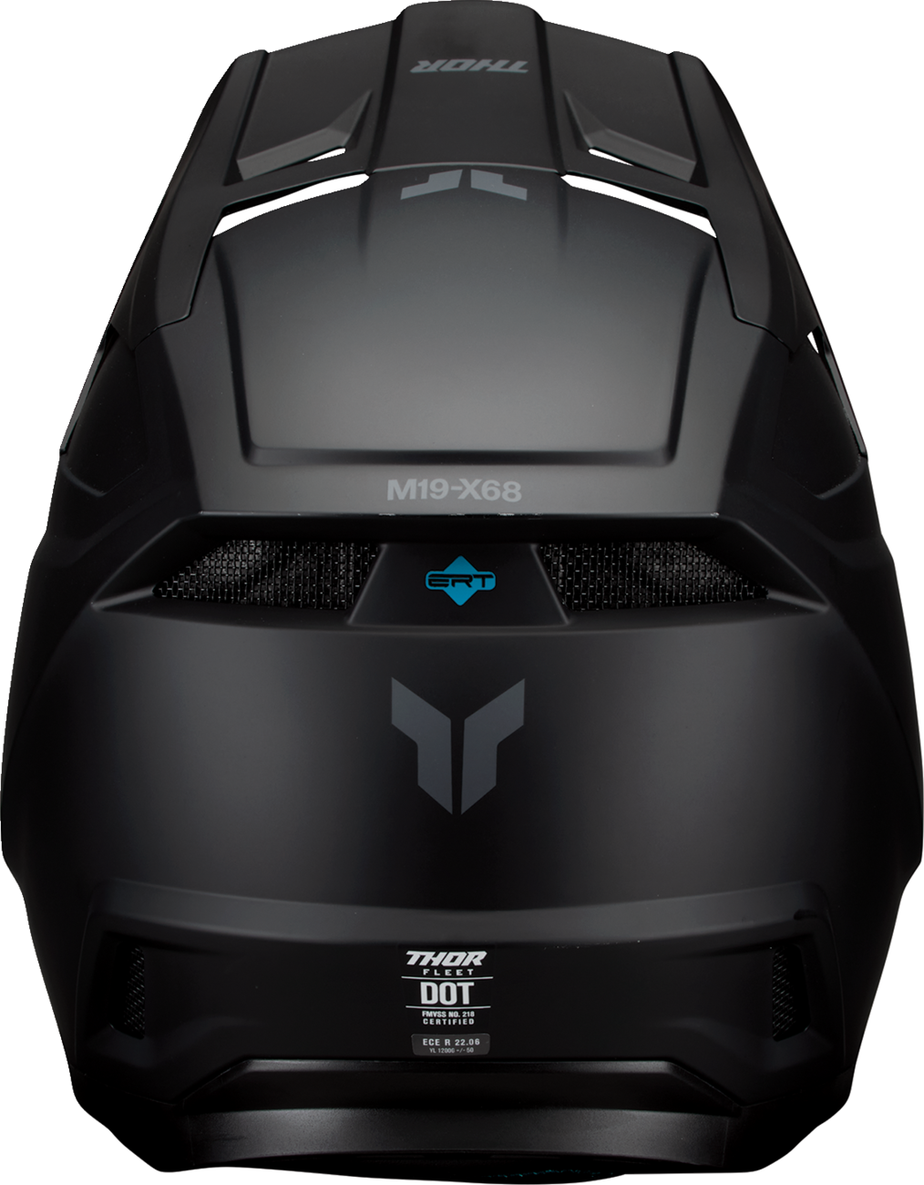 THOR Youth Fleet Helmet - Blackout - Matte Black - Small 0111-1750