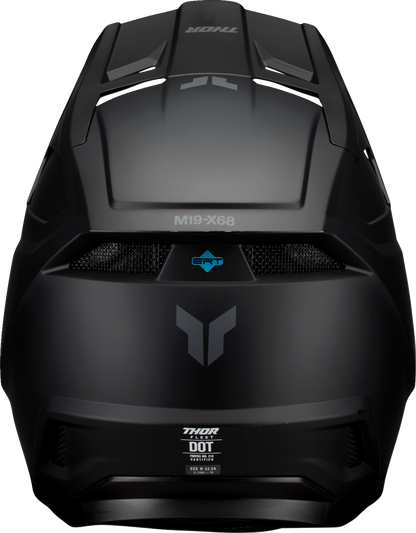 THOR Youth Fleet Helmet - Blackout - Matte Black - Large 0111-1752