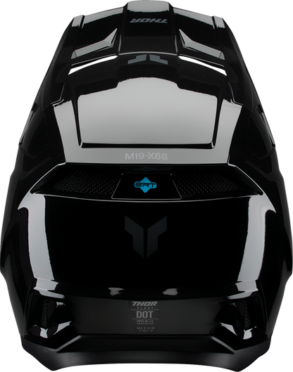 THOR Youth Fleet Helmet - Blackout - Gloss Black - Medium 0111-1754