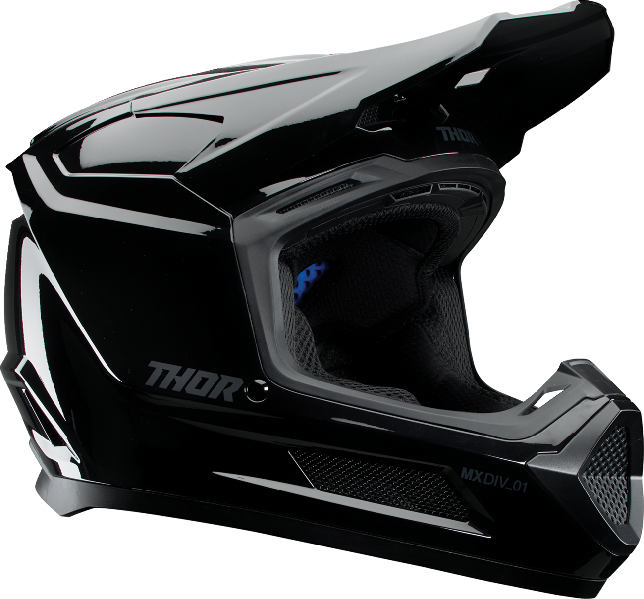 THOR Youth Fleet Helmet - Blackout - Gloss Black - Large 0111-1755