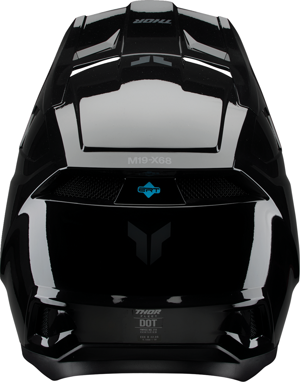 THOR Youth Fleet Helmet - Blackout - Gloss Black - Large 0111-1755