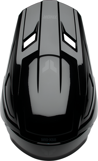 THOR Youth Fleet Helmet - Blackout - Gloss Black - Large 0111-1755