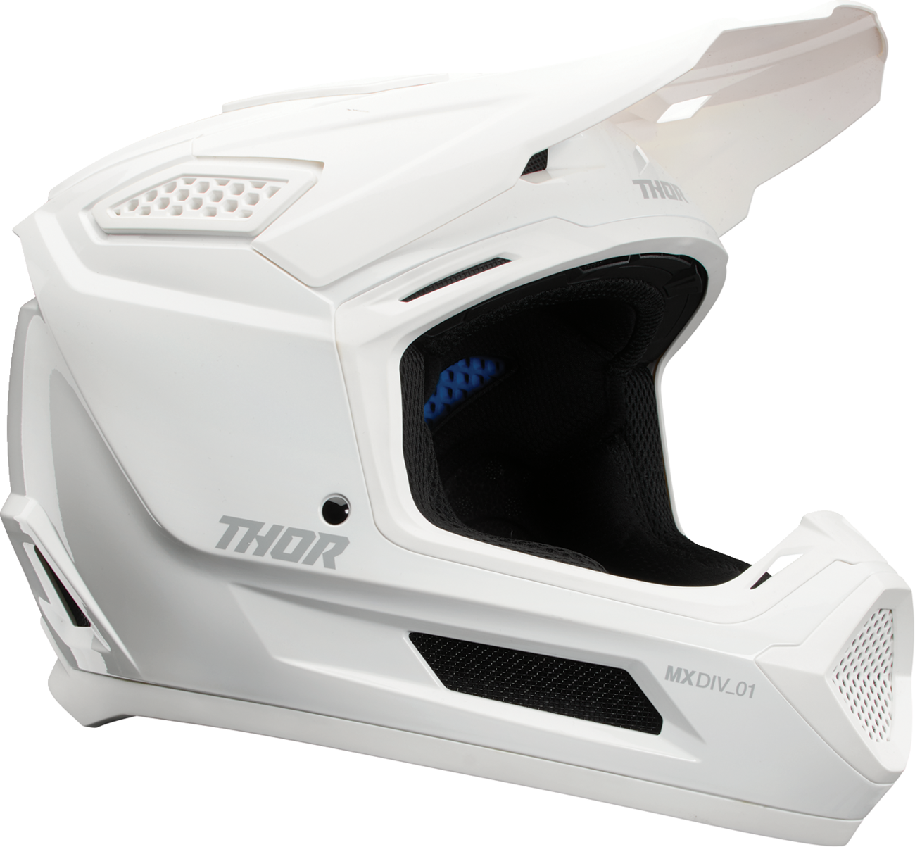 THOR Fleet Helmet - Whiteout - Gloss White - XS 0110-9393