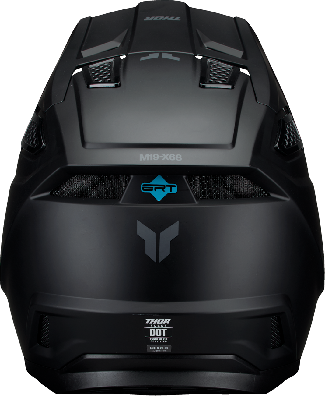 THOR Fleet Helmet - Blackout - Matte Black - XS 0110-9381