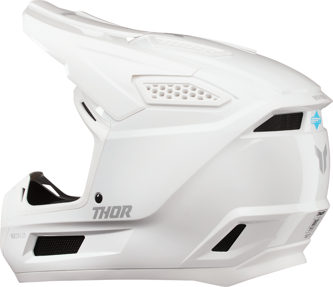 THOR Fleet Helmet - Whiteout - Gloss White - XS 0110-9393