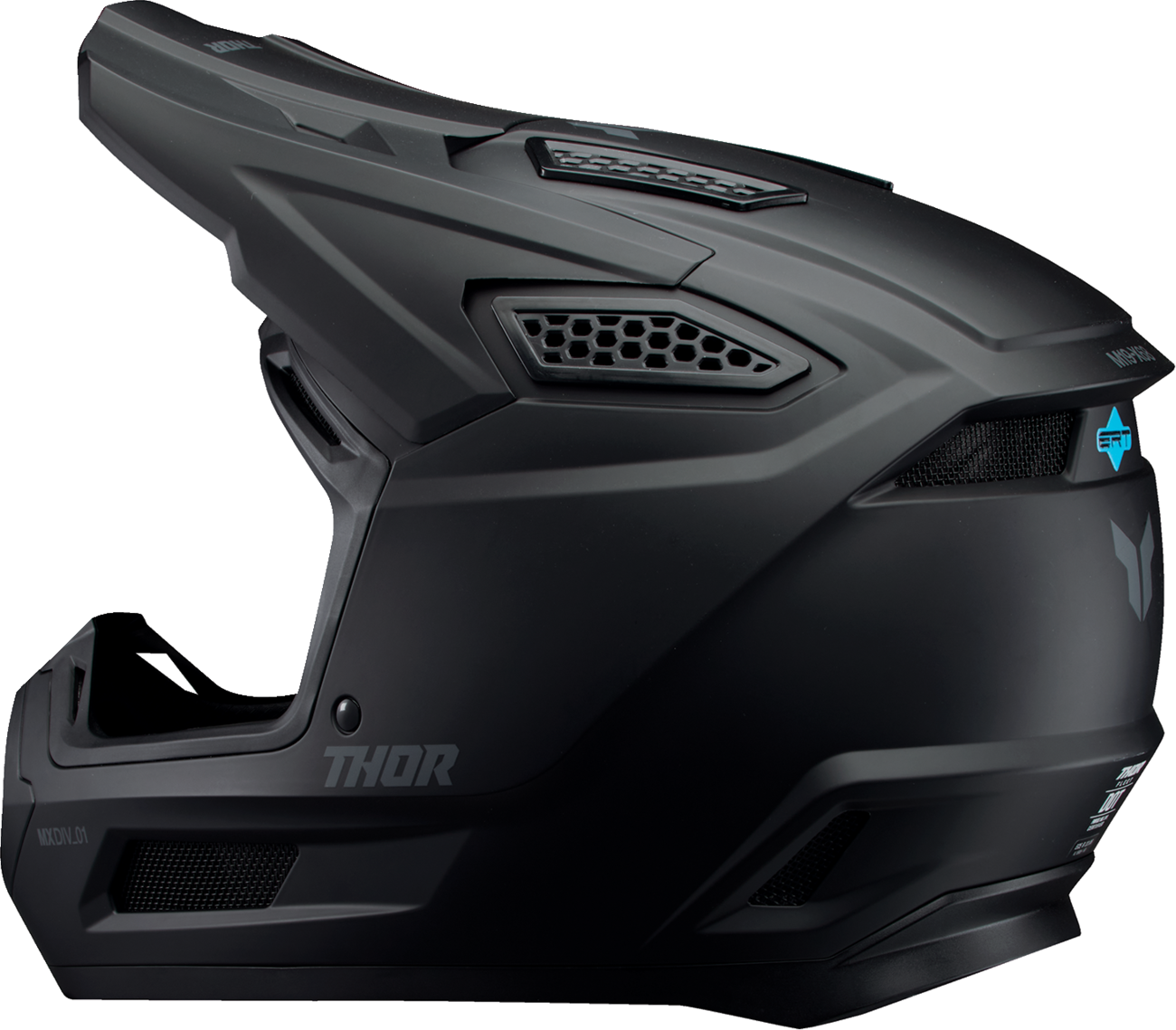 THOR Fleet Helmet - Blackout - Matte Black - Small 0110-9382