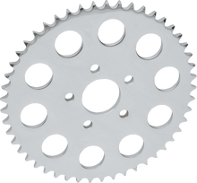 DRAG SPECIALTIES Rear Sprocket - Flat - 51 Tooth - Chrome - Big Twin D26-0143-51
