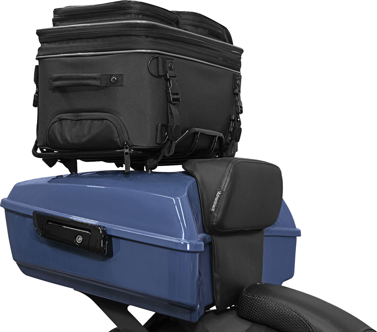 NELSON RIGG Highway Roller Tour Trunk/Backrest Bag - Route 1 NR-275