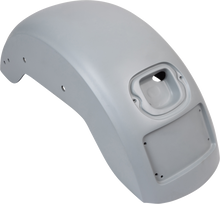 PAUL YAFFE BAGGER NATION French Fix Rear Fender - Black Plate Frame - Red Tail Light - HD - Softail PYO:FF-B-R