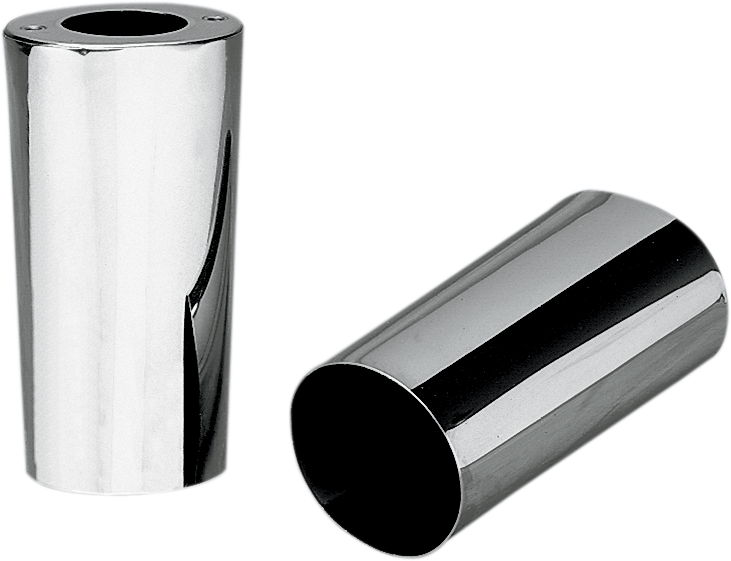 DRAG SPECIALTIES Fork Slider Cover - Stock Length - Chrome - Smooth 23-0292