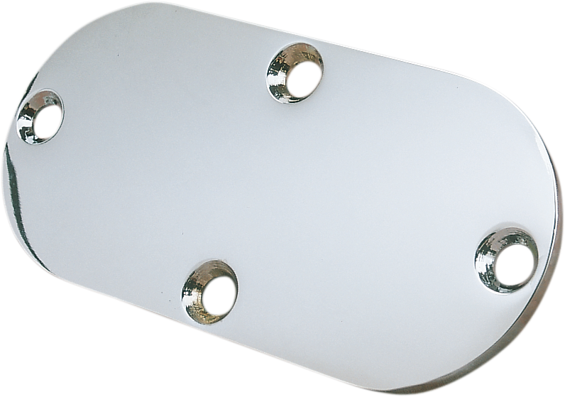 DRAG SPECIALTIES Plate - Primary Chain/Inspection Cover - Chrome - Harley-Davidson 33-0007