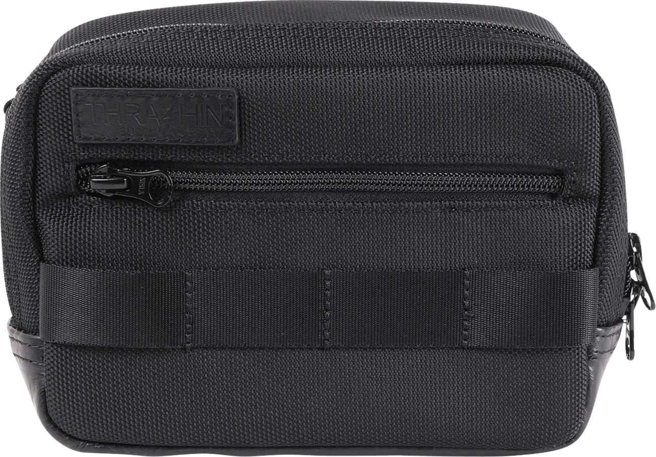 THRASHIN SUPPLY CO. Crossbody Handlebar Bag - Black/Gray THB-0038