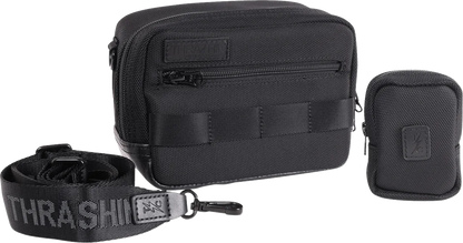 THRASHIN SUPPLY CO. Crossbody Handlebar Bag - Black/Pink THB-0037