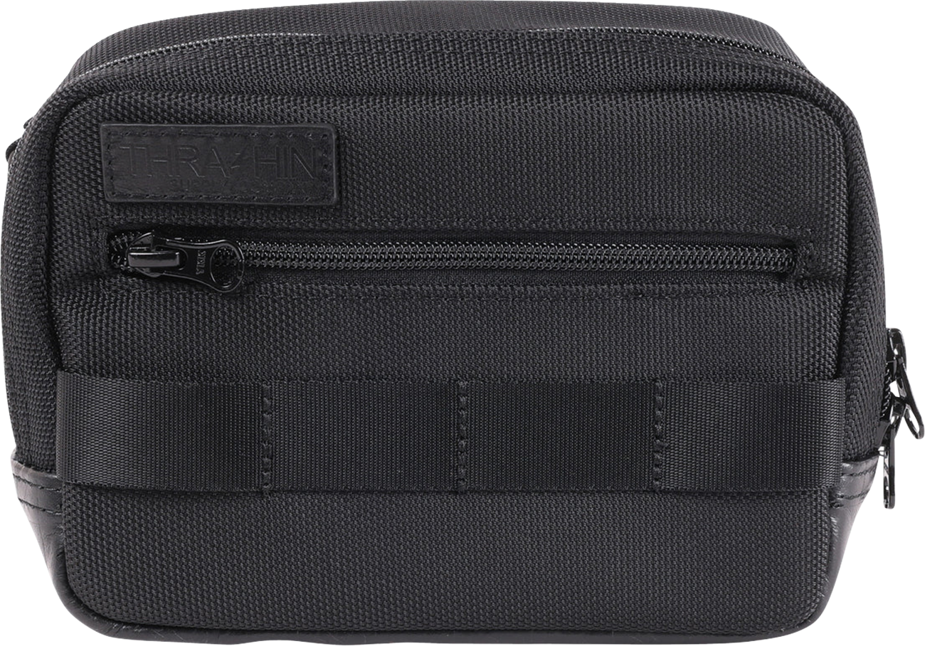 THRASHIN SUPPLY CO. Crossbody Handlebar Bag - Black/Pink THB-0037