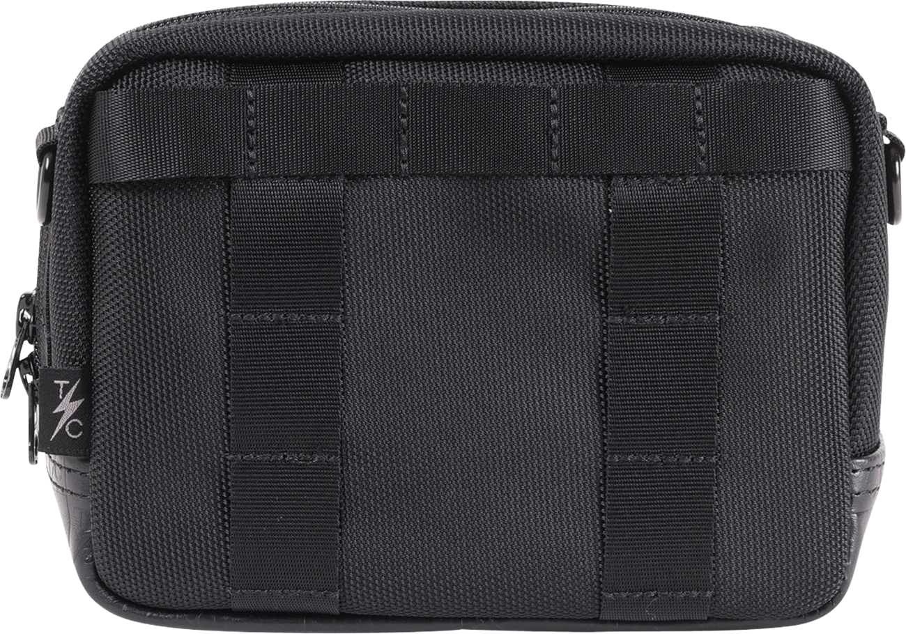 THRASHIN SUPPLY CO. Crossbody Handlebar Bag - Black/Pink THB-0037