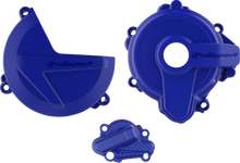 POLISPORT Clutch/Ignition Protection Kit - Blue - Sherco 91005