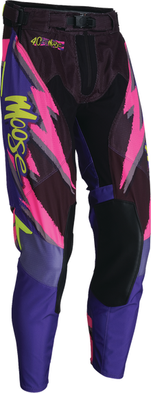 MOOSE OFFROAD Sahara LE Pants - White/Black/Purple - US 32 2901-12917