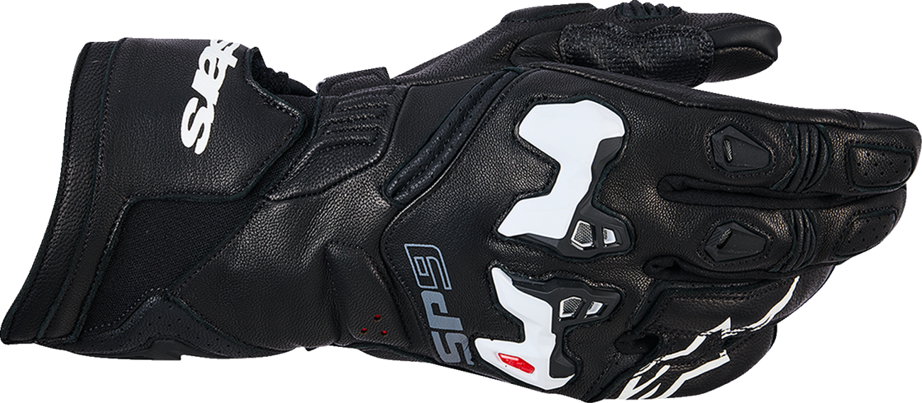 ALPINESTARS SP-9 Gloves - Black/White - 2XL 3500526-12-2XL