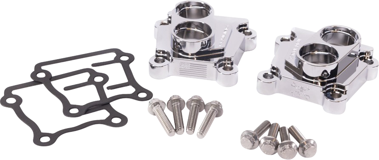 FEULING PARTS Lifter Block Covers - Chrome - '99-'17 Twin Cam 9191