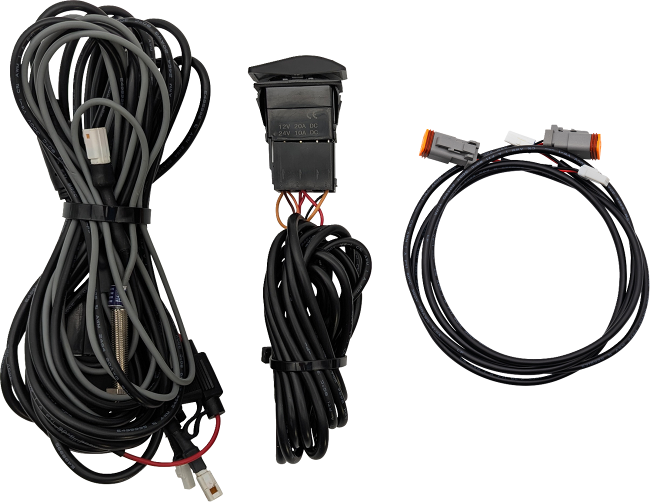RAVEK Wiring Kit with Rocker Switch - Dome Light Hi-Jack - Can-Am Defender HD11 Lonestar 65-1022