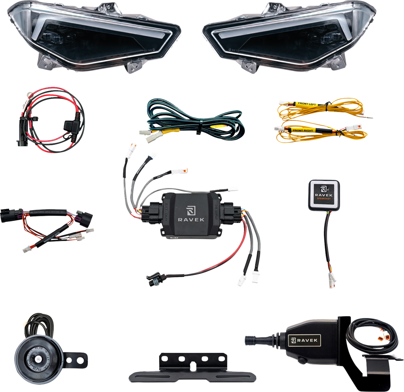RAVEK Turn Signal Kit - Gen3 Speakeasy™ - Ranger XP 1000 - Lever 64-1008SLH