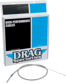 DRAG SPECIALTIES High-Efficiency Braided Stainless Steel Clutch Cable - 47-1/16" 5320600HE