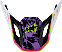 ALPINESTARS SM7 Visor - Blaster - Purple/Pink/White 8980127-3224