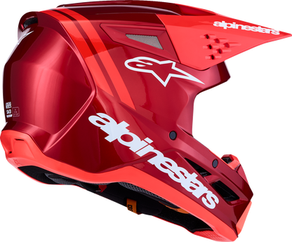 ALPINESTARS SM3 Helmet - Radium - Red/Red Fluo/White - 2XL 8300826-3216-2X