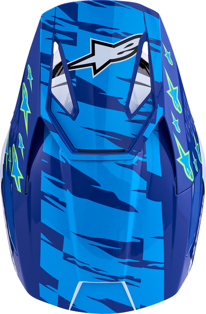 ALPINESTARS SM3 Helmet - Falcon - Blue/White/Black/Pink Fluo - XL 8300927-7347-XL