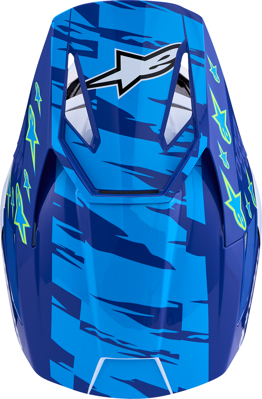 ALPINESTARS SM3 Helmet - Falcon - Blue/White/Black/Pink Fluo - XL 8300927-7347-XL