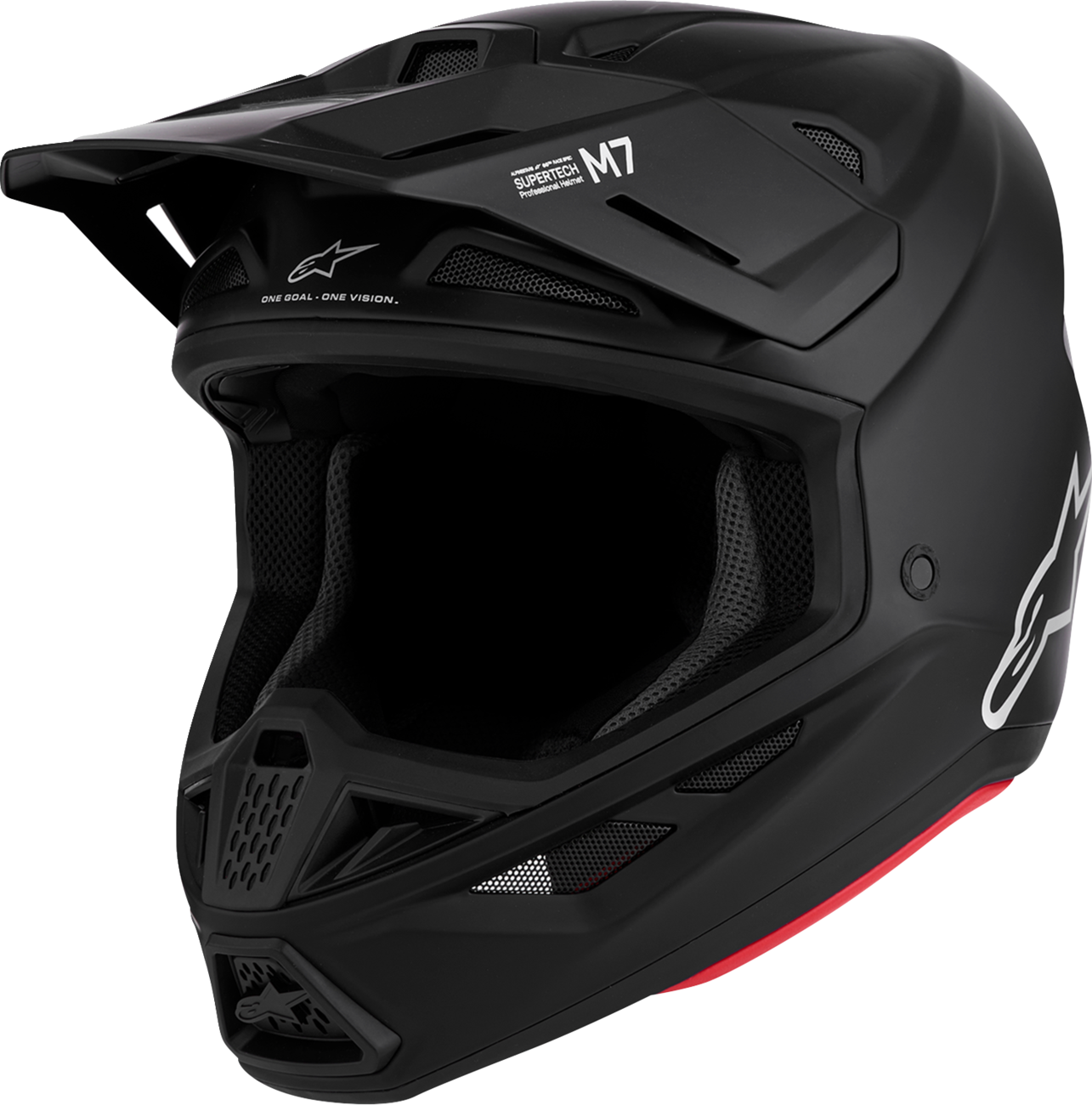 ALPINESTARS SM7 Helmet - Solid - Matte Black - Medium 8301426-110-M