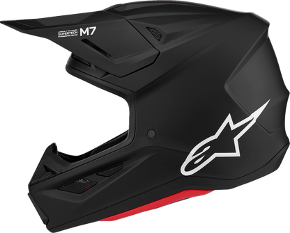 ALPINESTARS SM7 Helmet - Solid - Matte Black - Large 8301426-110-L