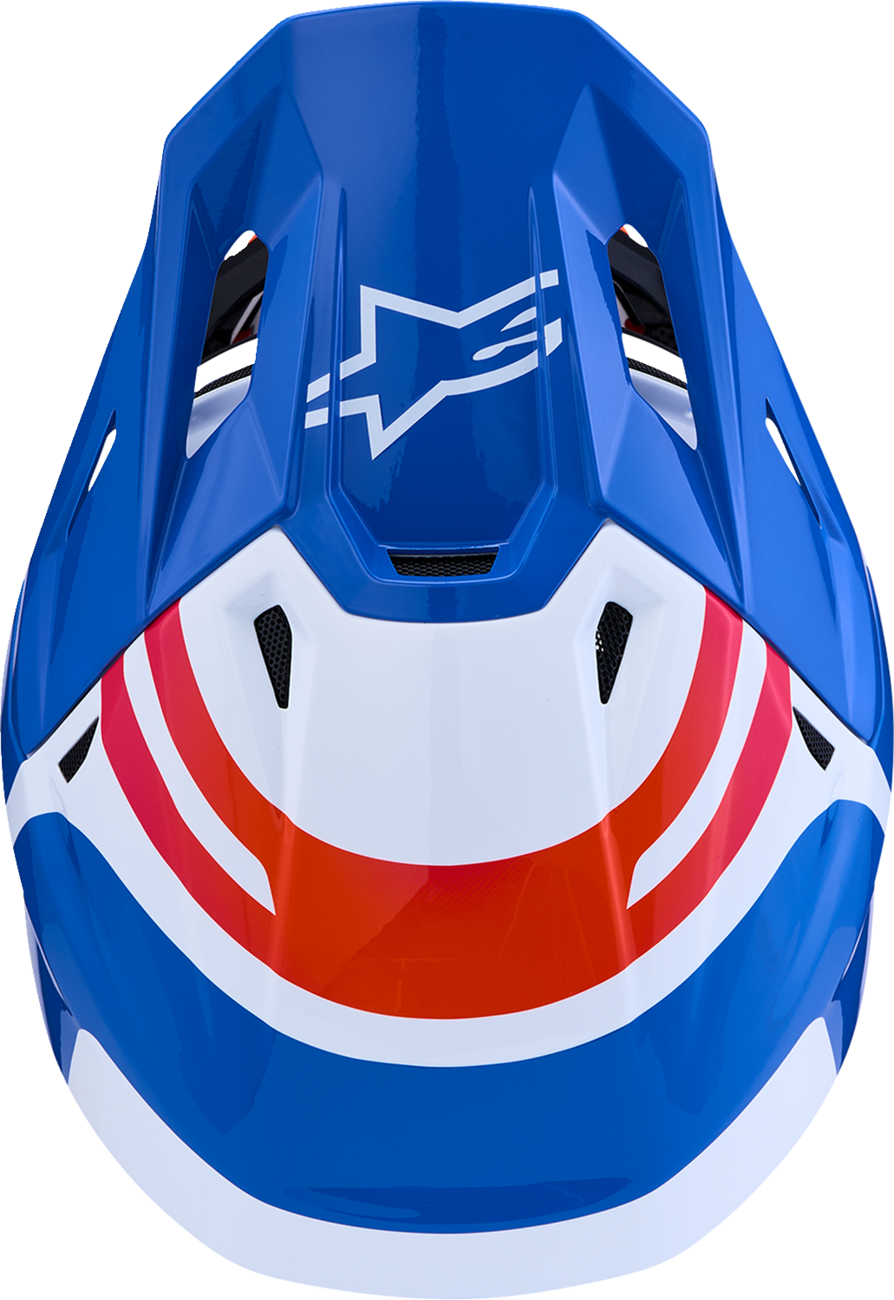 ALPINESTARS SM7 Helmet - Core - White/Blue/Orange/Pink - Small 8301826-2088-S