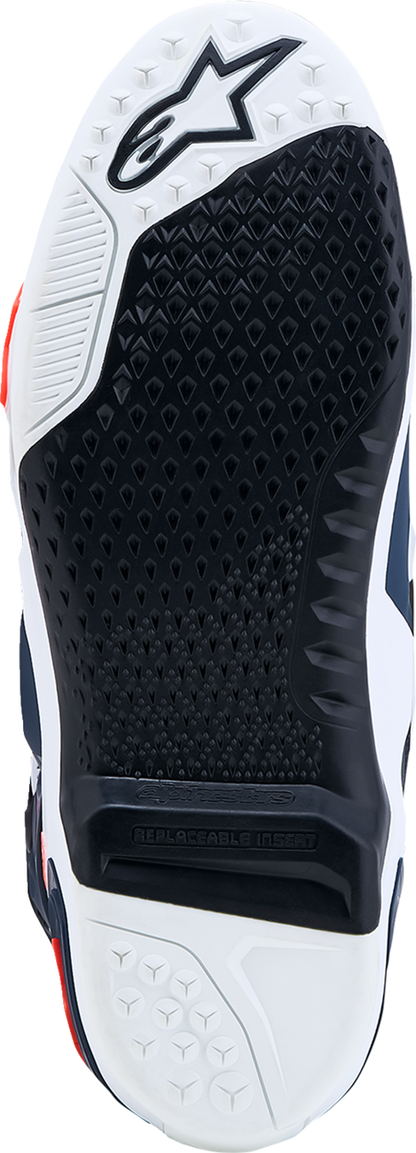 ALPINESTARS Tech 10 Supervented Boots - Dark Blue/White/Black/Fuchsia - US 10 / EU 44.5 2010520-7337-10