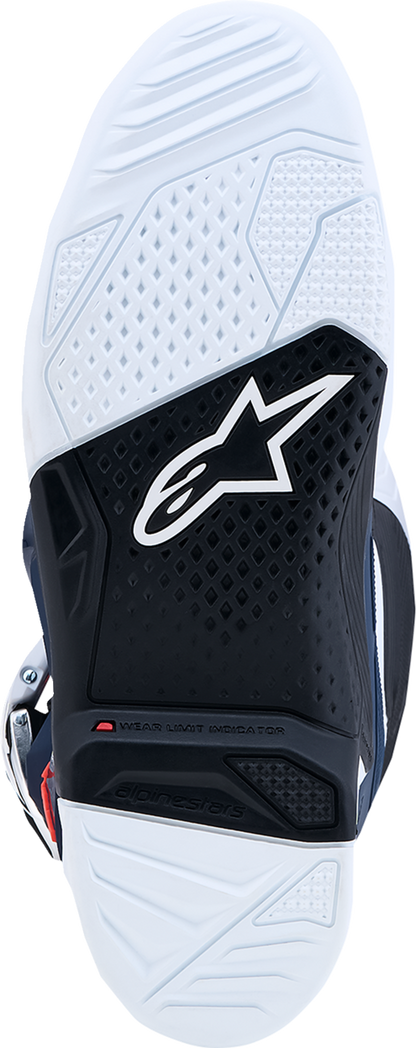 ALPINESTARS Tech 7 Boots - Purple/Blue/Fluorescent Red/White - US 8 / EU 42 2012025-3192-8