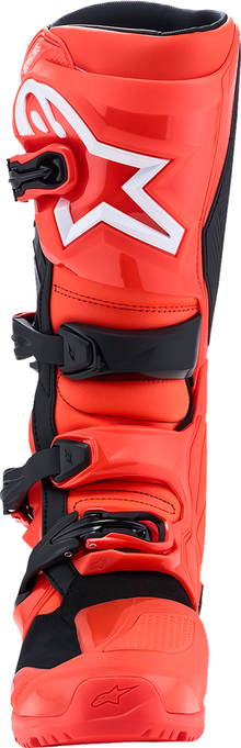 ALPINESTARS Tech 7 Enduro Boots - Black/Fluorescent Red - US 10 / EU 44.5 2010426-314-10