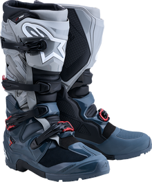 ALPINESTARS Tech 7 Enduro Drystar® Boots - Dark Gray/Red - US 12 / EU 47 2010526-9339-12