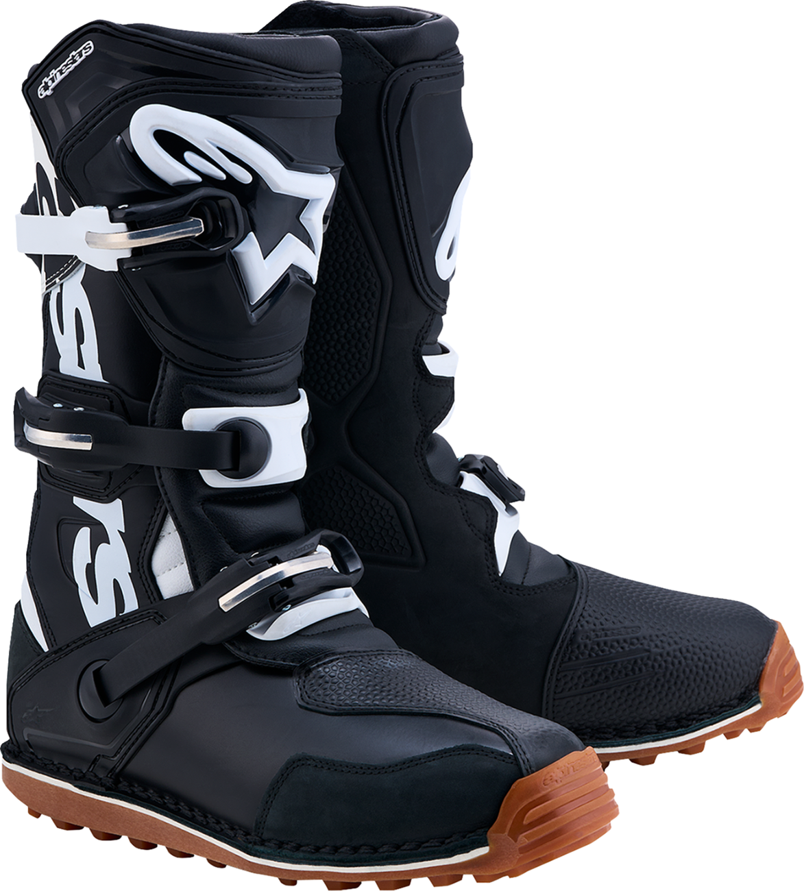 ALPINESTARS Tech-T Boots - Black/White/Gum - US 7 / EU 40.5 2004017-1688-7