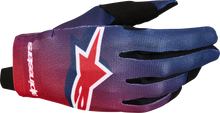 ALPINESTARS Radar Gloves - Fire Red/DeepBlue - Medium 3561824-3218-M