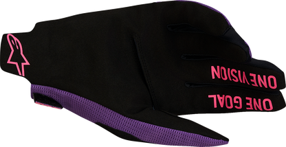 ALPINESTARS Radar Pro Gloves - Deep Purple/Black - Large 3560325-3223-L