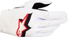 ALPINESTARS Supertech MX Gloves - White/Black/Fire Red - 2XL 3560627-2063-2XL