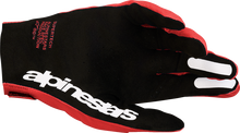 ALPINESTARS Supertech MX Gloves - Fire Red/Black/White - Large 3560627-3146-L